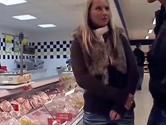 Blondine Im Supermarkt Zum Ficken Berredet
